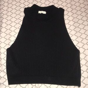 debut High Neck Crop Top